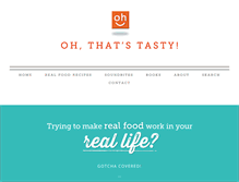 Tablet Screenshot of ohthatstasty.com